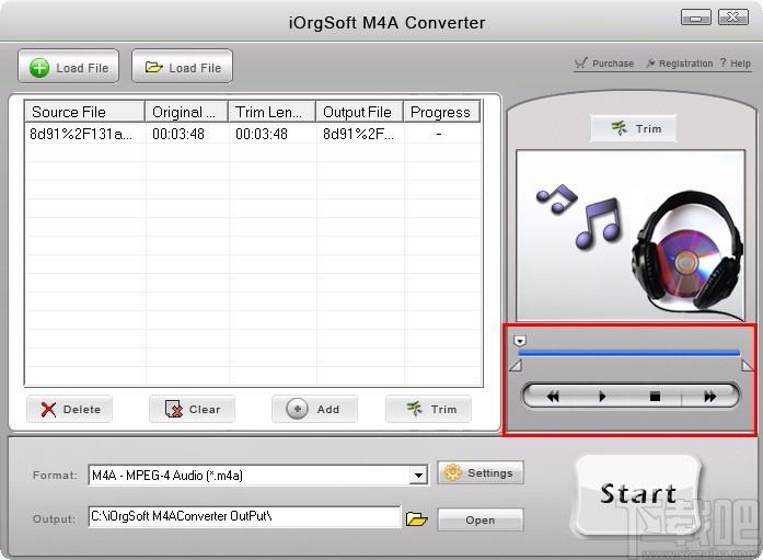 iOrgSoft M4A Converter下载,M4A音频格式转换器