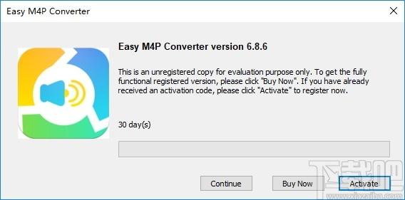 Easy M4P Converter下载,M4P转MP3工具,音频转换