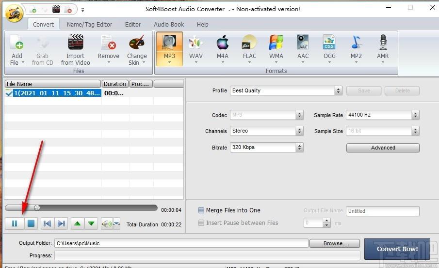Soft4Boost Audio Converter下载,音频转换器,格式转换