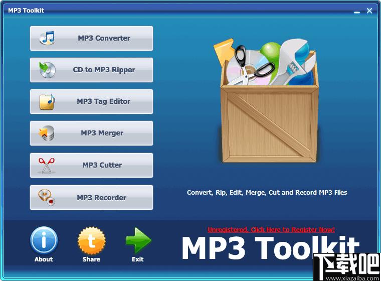 MP3 Toolkit下载,音频转换,录音工具,音频处理