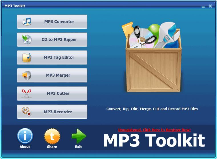 MP3 Toolkit下载,音频转换,录音工具,音频处理