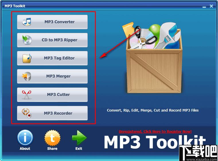 MP3 Toolkit下载,音频转换,录音工具,音频处理