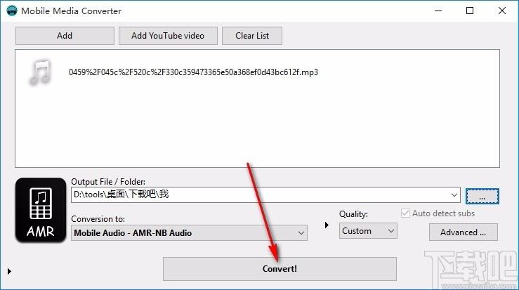 Mobile Media Converter下载,手机影音格式转换器