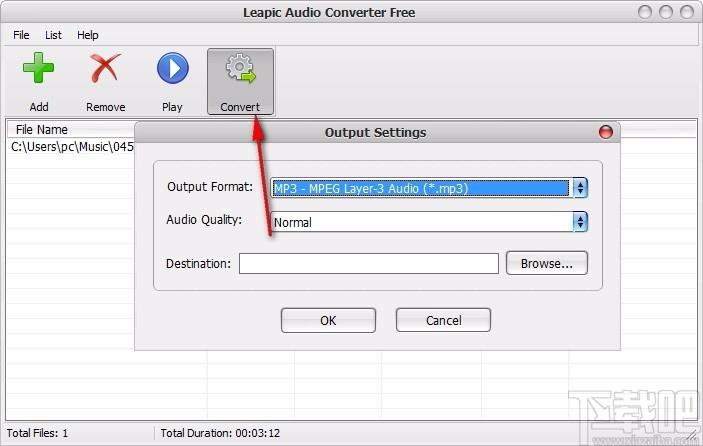 Leapic Audio Converter Free下载,音频格式转换工具,音频格式转换