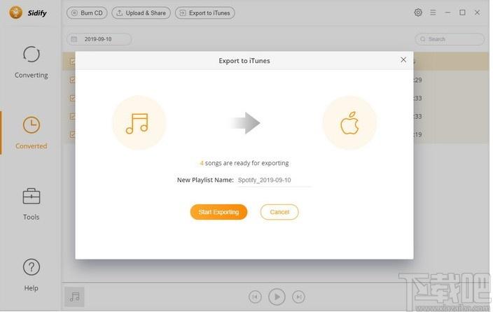 Sidify Spotify Music Converter下载,音频转换器,音频转换,格式转换