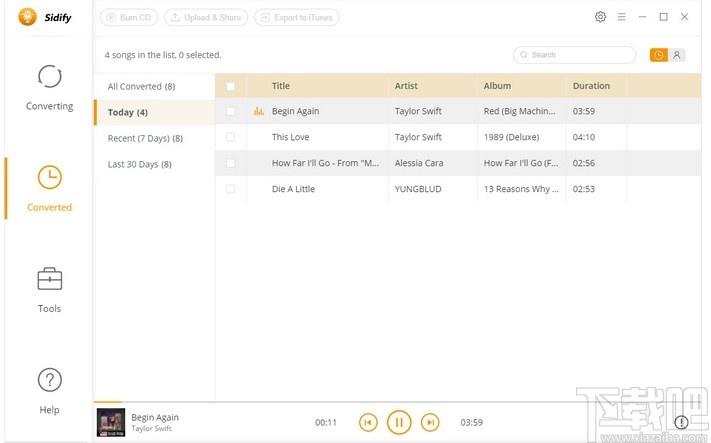 Sidify Spotify Music Converter下载,音频转换器,音频转换,格式转换